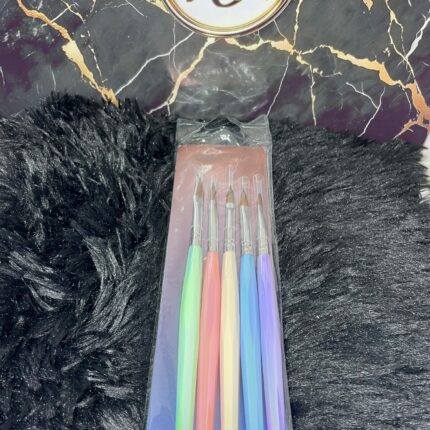 Kit de Pinceles De Acrílico X5 Unidades