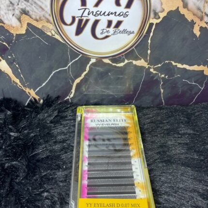 Pestañas Russian YY D0.07 MIX