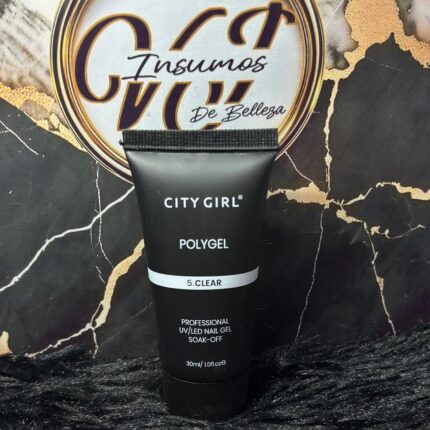Polygel 30ml city girl - 5.Clear